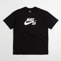 Nike SB Large Logo T-Shirt - Black / White thumbnail