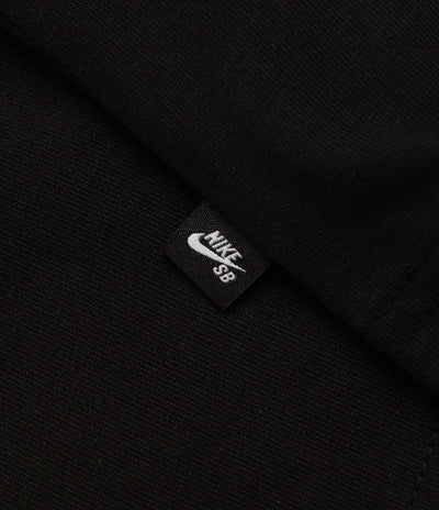Nike SB Large Logo T-Shirt - Black / White