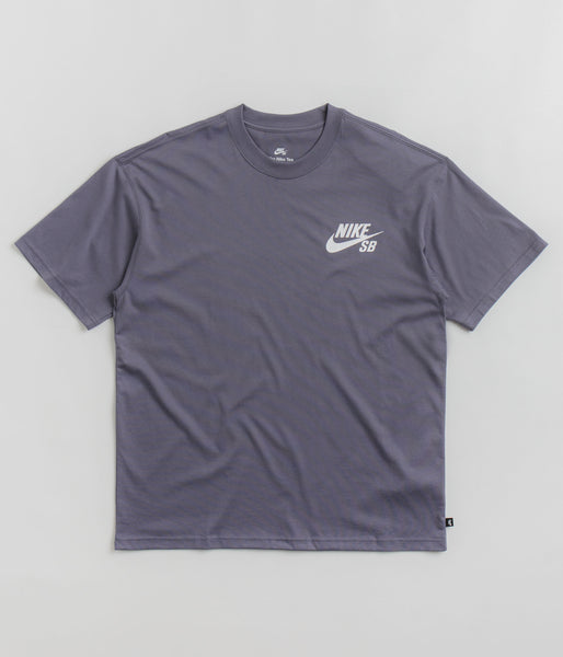 Nike SB Logo T-Shirt Light Carbon Flatspot - Main Image