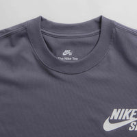 Nike SB Logo T-Shirt - Light Carbon thumbnail