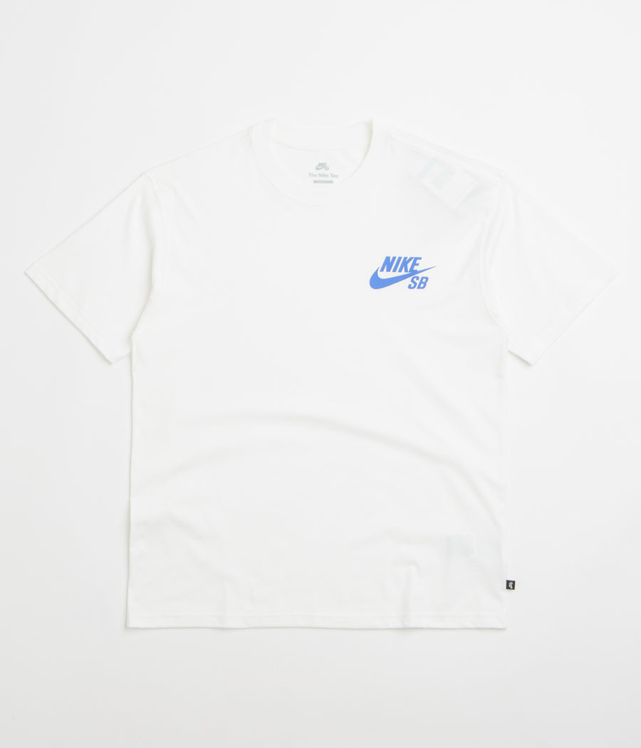 Nike SB Logo T-Shirt - White / Game Royal