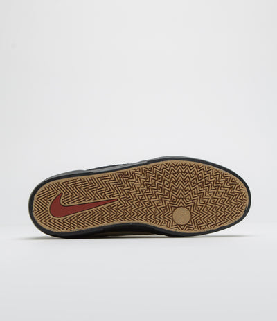 Nike SB Malor TE Shoes - Buff Gold / Black - Black - Cinnamon