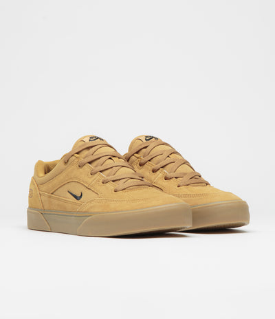 Nike SB Malor TE Shoes - Wheat / Black - Wheat - Gum Light Brown