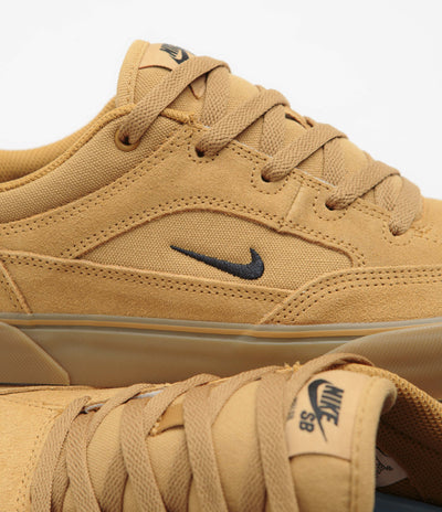 Nike SB Malor TE Shoes - Wheat / Black - Wheat - Gum Light Brown