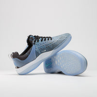 Nike SB Nyjah 3 Premium Shoes in Black and White and Deep Royal - White thumbnail