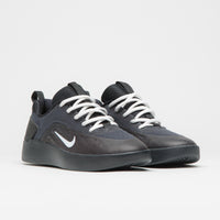 Nike SB Nyjah 4 Shoes - Black / White - Black - White thumbnail