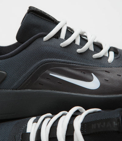 Nike SB Nyjah 4 Shoes - Black / White - Black - White