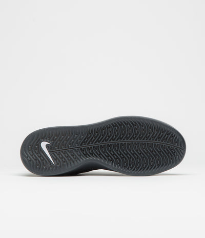 Nike SB Nyjah 4 Shoes - Black / White - Black - White