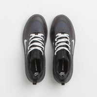 Nike SB Nyjah 4 Shoes - Black / White - Black - White thumbnail