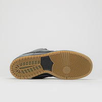 Nike SB Orange Label Dunk Low Pro Shoes in Cool Grey and Black and Cool Grey - Dark Grey thumbnail
