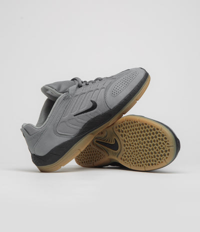 Nike SB Orange Label Vertebrae Shoes in Cool Grey and Black and Cool Grey - Dark Grey