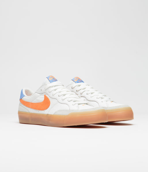 Nike SB Pogo Plus Premium Shoes Summit White Bright Mandarin