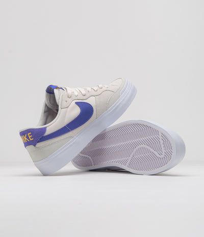 Nike SB Pogo Plus Shoes - Phantom / Persian Violet - Light Bone