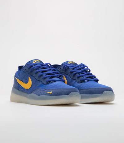 Nike SB PS8 Shoes in Deep Royal and University Gold and Deep Royal