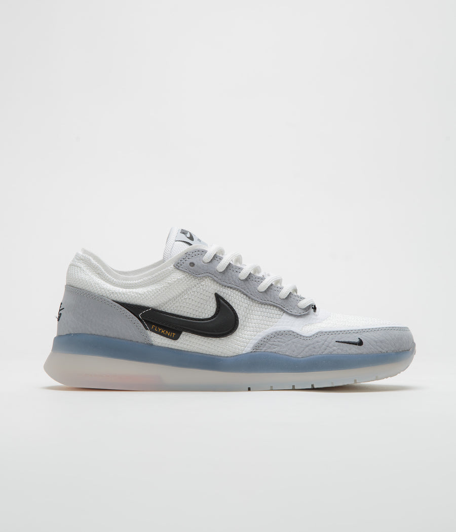 Nike SB PS8 Shoes in Wolf Grey and Black and Wolf Grey - White