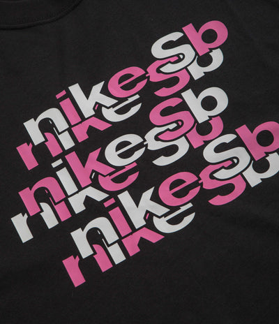 Nike SB Repeat Logo T-Shirt - Black