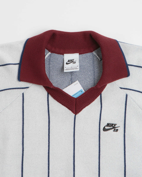 nike sb striped polo