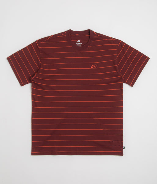 red nike sb shirt