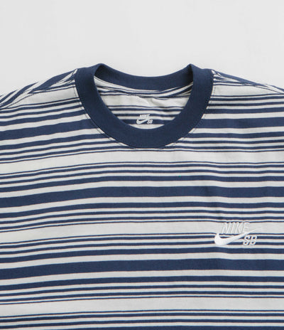 Nike SB Striped T-Shirt - Midnight Navy