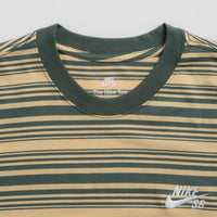 Nike SB Striped T-Shirt - Vintage Green thumbnail