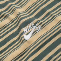 Nike SB Striped T-Shirt - Vintage Green thumbnail
