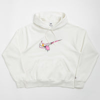Nike SB Swoosh Grill Hoodie - Sail / Black thumbnail