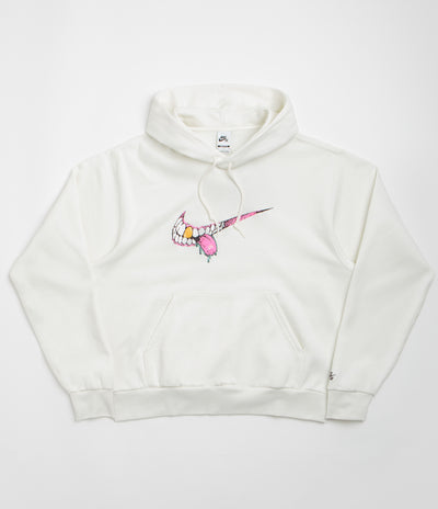 Nike SB Swoosh Grill Hoodie - Sail / Black