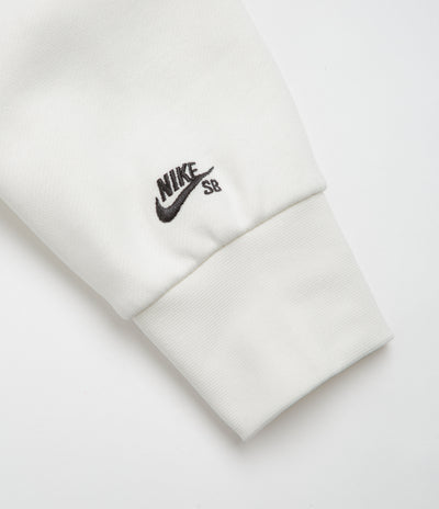 Nike SB Swoosh Grill Hoodie - Sail / Black