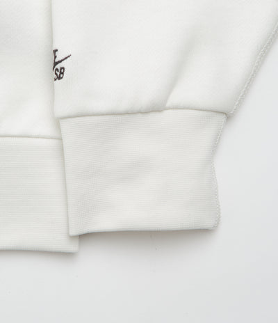 Nike SB Swoosh Grill Hoodie - Sail / Black