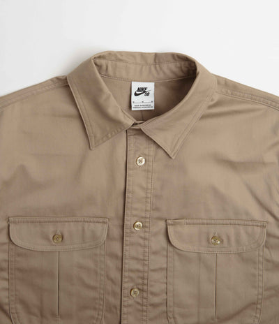Nike SB Tanglin Short Sleeve Shirt - Khaki