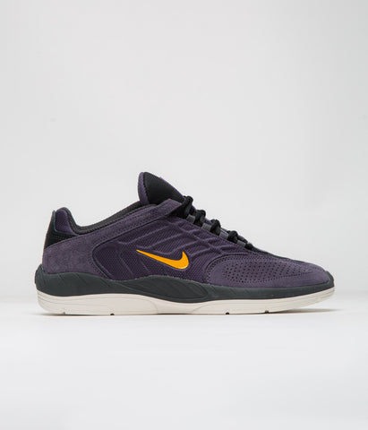 BRAND NEW Nike Vertebrae SB Dark Raisin University Gold Men’s Sz 6 Women’s 7 Nike SB Vertebrae - Dark Raisin/Gold | Underground Skate Shop main image 3