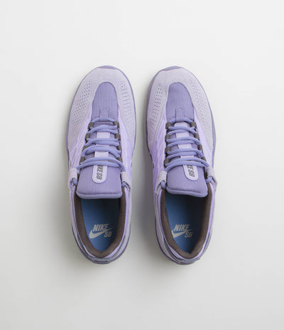 Nike SB Vertebrae Shoes in Hydrangeas and Medium Ash and Dusty Amethyst