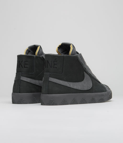 Nike SB x Di'Orr Greenwood Blazer Mid Shoes - Anthracite / Dark
