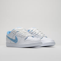Nike SB x Nicole Hause Dunk Low Shoes - White / University Blue / White / Midnight Navy / Pure Platinum thumbnail