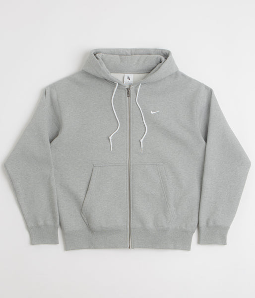 nike solo swoosh full zip hoodie 2XL グレー Nike Solo Swoosh Full-Zip Hoodie – DTLR