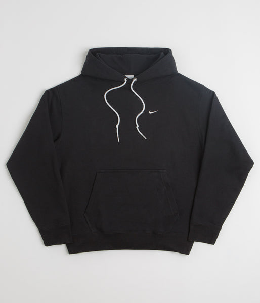 nike sportswear swoosh hoodie black
