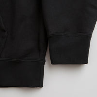 Nike Solo Swoosh Hoodie - Black / White thumbnail