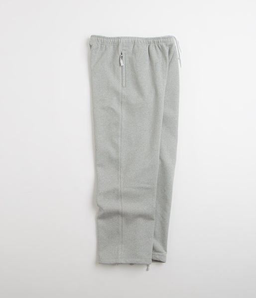 Nike Solo Swoosh Open Hem Sweatpants Dark Grey Heather