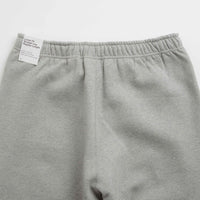 Nike Solo Swoosh Sweatpants in Dark Grey Heather and White thumbnail