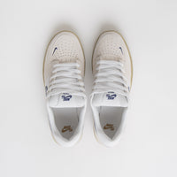 Nike SB Force 58 Shoes - White / Navy - White - Gum Light Brown thumbnail