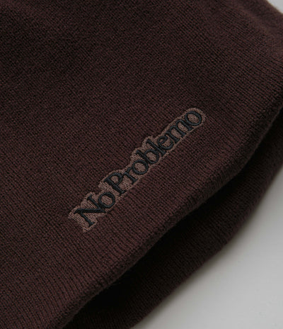 No Problemo Alien-O Reversible Beanie - Brown Multi