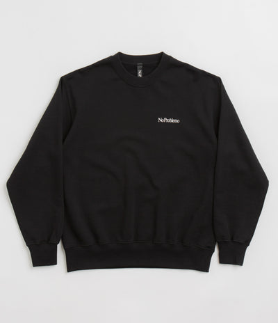 No Problemo Mini Problemo Crewneck Sweatshirt - Black