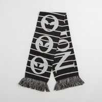 No Problemo Striped Scarf in Black thumbnail
