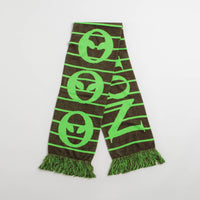 No Problemo Striped Scarf in Olive thumbnail