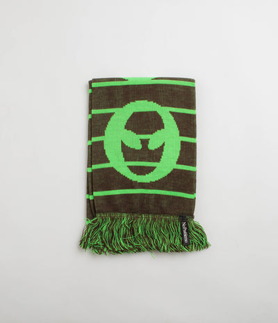 No Problemo Striped Scarf in Olive