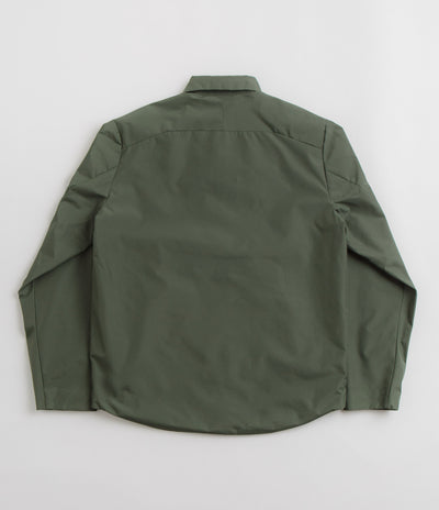 Norse Projects Jens Gore-Tex Infinium Insulated Shirt Jacket in Spruce Green