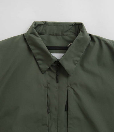 Norse Projects Jens Gore-Tex Infinium Insulated Shirt Jacket in Spruce Green