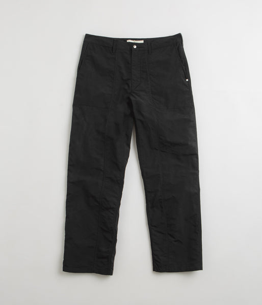Norse Projects Sigur Waxed Nylon Fatigue Pants - Dark Navy | Flatspot