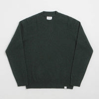 Norse Projects Standard Merino Crewneck Sweatshirt - Forrest thumbnail
