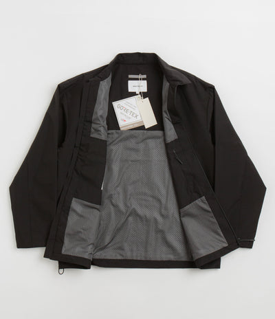 Norse Projects Sten Gore-Tex Windstopper Insulated Shirt Jacket in Black